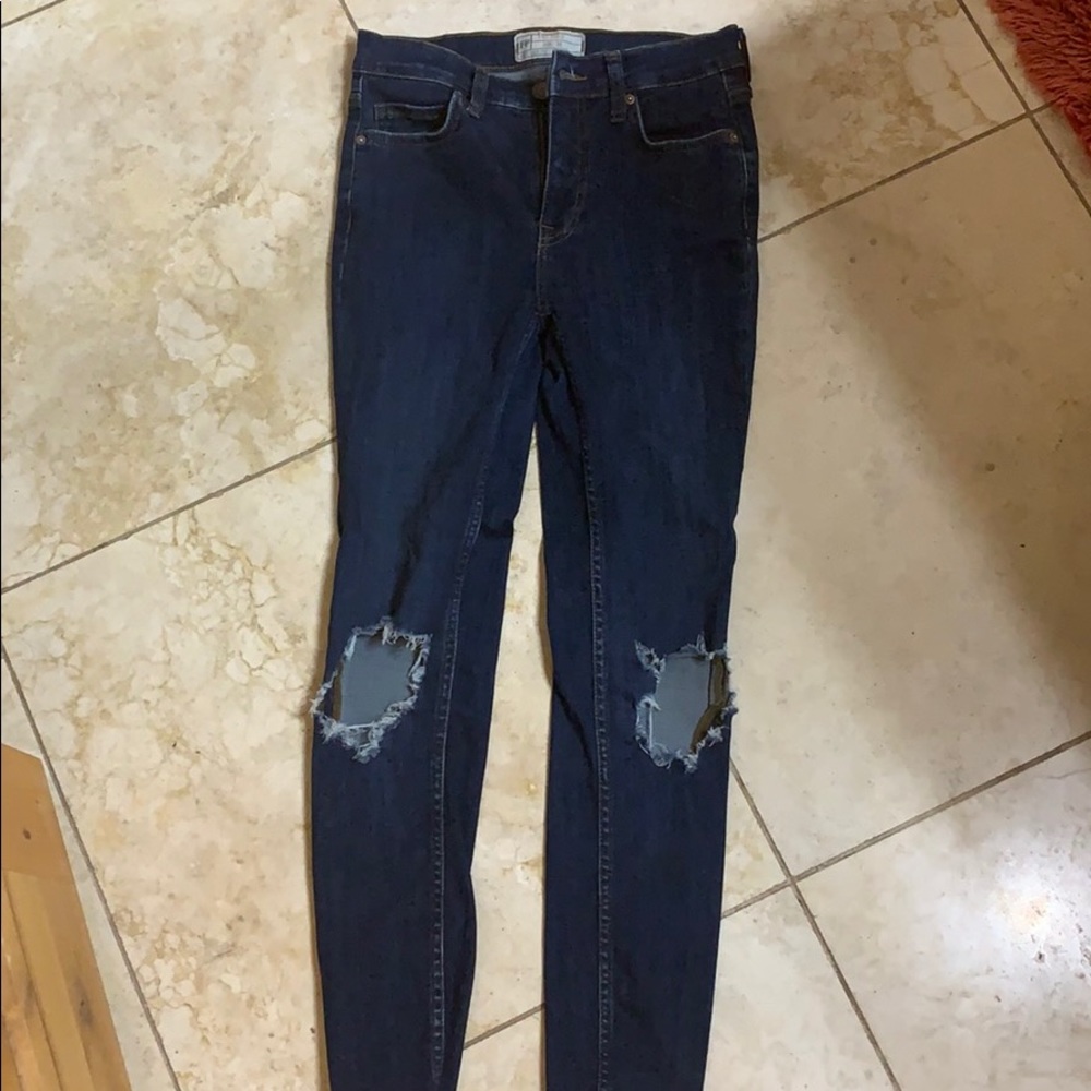 Free People skinny jeans